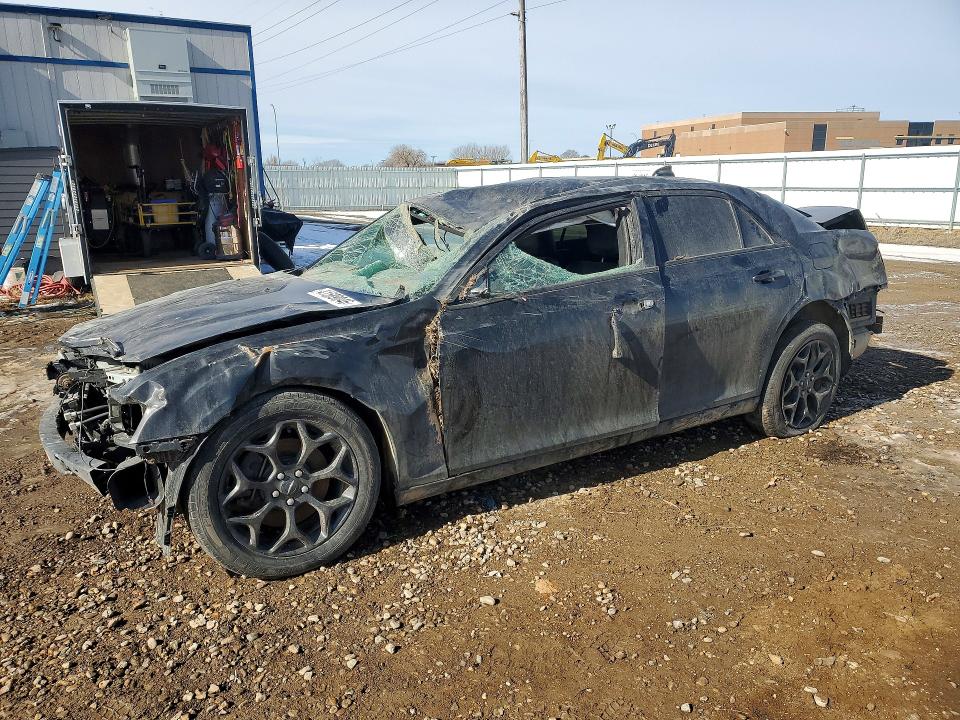2019 Chrysler 300 VIN 2C3CCAGG1KH698375 COPART salvage auction — ROLLOVER, Mn - Cert Of Title-Salvage, sold $450 on 2026-07-20 (photo 1)