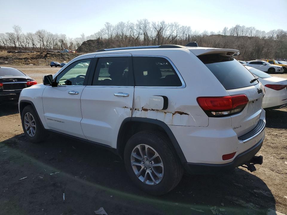 2015 Jeep Grand cherokee VIN 1C4RJFBGXFC940797 COPART salvage auction — REAR END, Nj - Cert Of Title-Salvage (P), sold $2,700 on 2026-07-09 (photo 2)