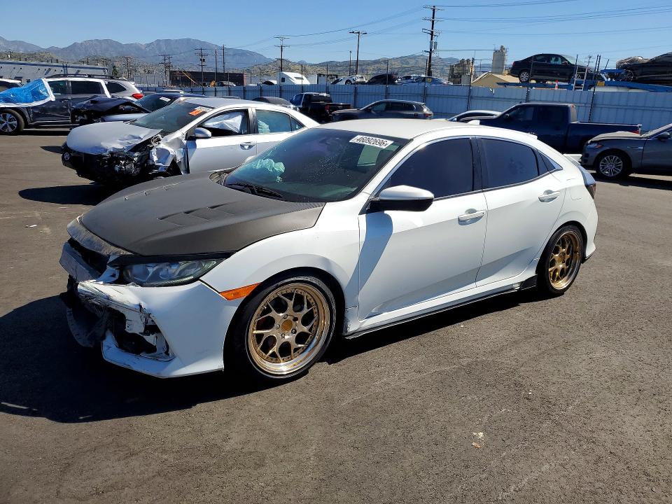 2018 Honda Civic VIN SHHFK7H23JU427581 COPART salvage auction — FRONT END, Salvage Title, sold $2,900 on 2026-07-20 (photo 1)