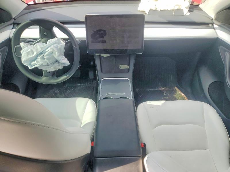 2023 Tesla Model y VIN 7SAYGDEE2PF761685 COPART salvage auction — SIDE, ON - PERMIT NO BRAND - UNFIT, sold $18,450 on 2026-07-16 (photo 8)