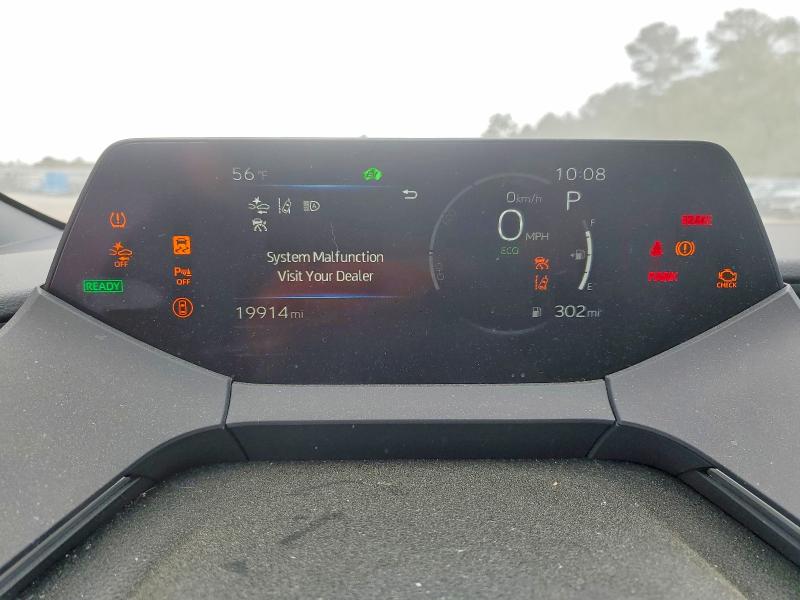 2023 Toyota Prius VIN JTDACAAU2P3013604 COPART salvage auction — FRONT END, Sc - Cert Of Title-Salvage, sold $12,600 on 2026-07-15 (photo 9)