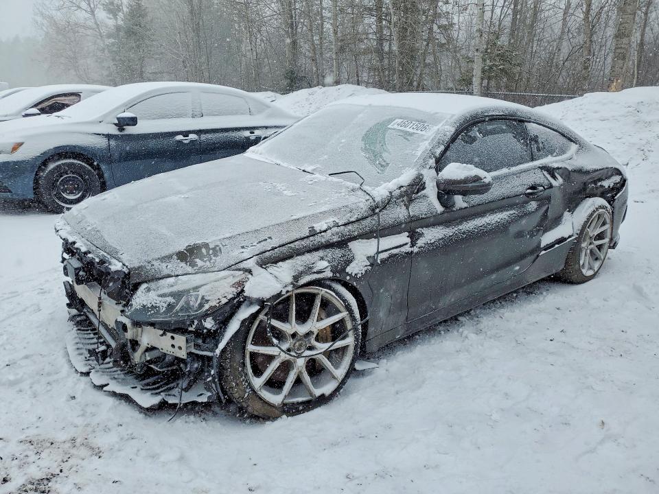 2018 Mercedes-benz C-klasse VIN WDDWJ6EB5JF718930 COPART salvage auction — FRONT END, On - Permit Salvage, sold $11,900 on 2026-07-14 (photo 1)