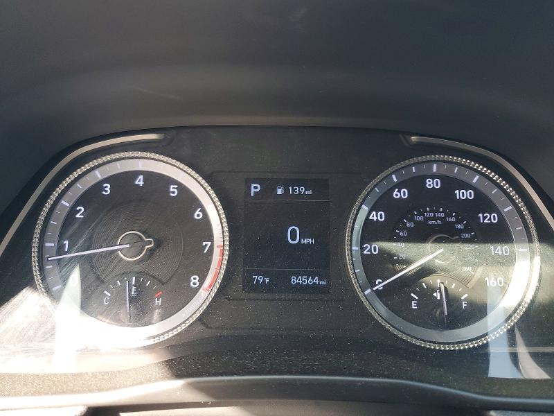 2022 Hyundai Sonata VIN 5NPEG4JAXNH143015 COPART salvage auction — Rear End, CA - SALVAGE CERTIFICATE, sold $4,550 on 2026-04-17 (photo 9)