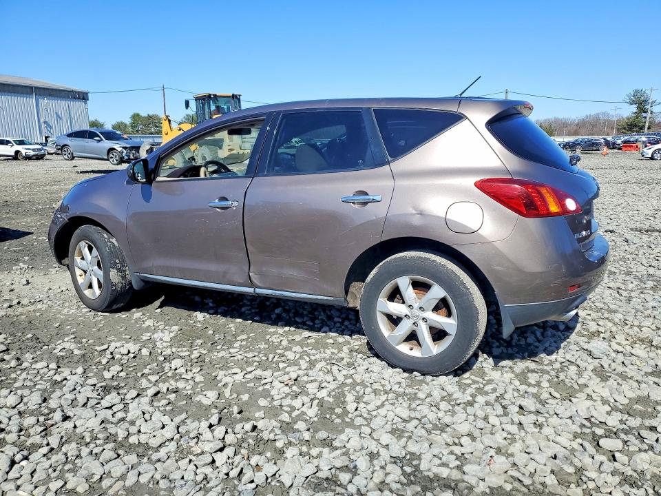 2010 Nissan Murano VIN JN8AZ1MW7AW100291 COPART salvage auction — BIOHAZARD/CHEMICAL, NJ - CERTIFICATE OF TITLE, sold $225 on 2026-07-29 (photo 2)