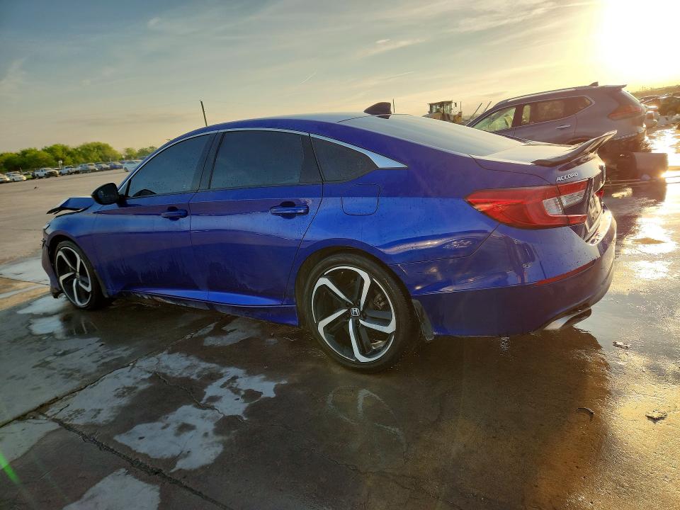 2022 Honda Accord VIN 1HGCV1F36NA111628 COPART salvage auction — FRONT END, Tx - Certificate Of Title, sold $7,800 on 2026-07-02 (photo 2)