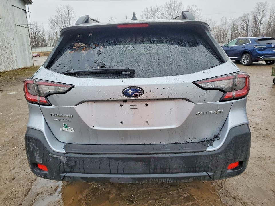 2025 Subaru Outback VIN 4S4BTADC5S3143677 COPART salvage auction — BURN, Mi - Cert Of Title-Salvage Vehicle, sold $5,100 on 2026-07-22 (photo 6)