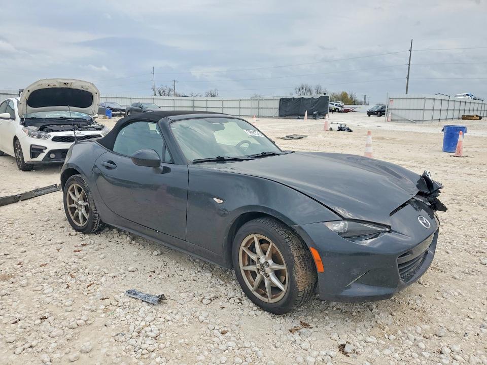 2016 Mazda Mx-5 VIN JM1NDAB71G0110575 COPART salvage auction — FRONT END, Tx - Salvage Vehicle Title, sold $1,950 on 2026-07-07 (photo 4)
