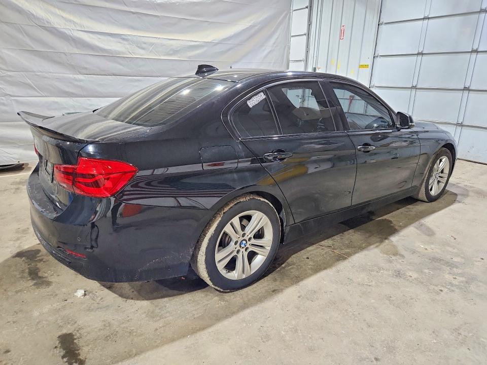 2017 BMW 3er VIN WBA8D9G50HNU59943 COPART salvage auction — WATER/FLOOD, Nh - Cert Of Title-Salvage, sold $100 on 2026-07-09 (photo 3)