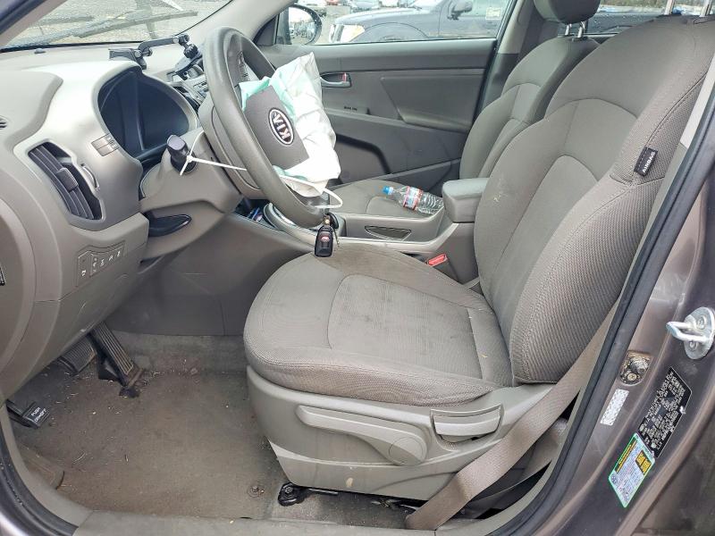 2011 Kia Sportage VIN KNDPBCA29B7091211 COPART salvage auction — FRONT END, Or - Salvage Title Certificate, sold $1,050 on 2026-07-06 (photo 7)