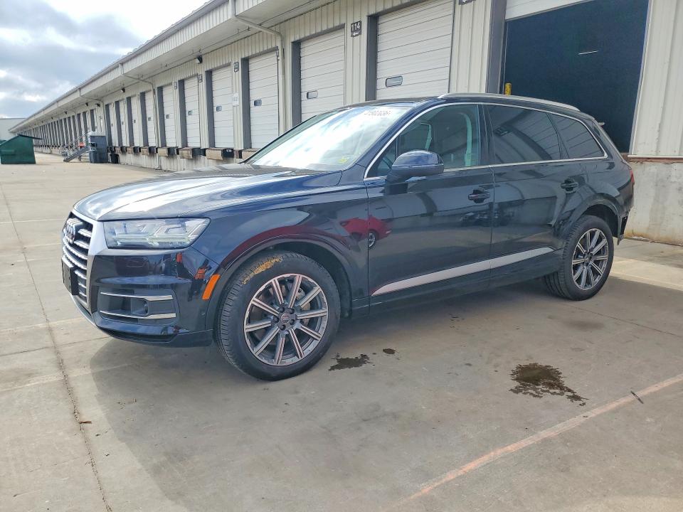 2019 Audi Q7 VIN WA1LAAF74KD016650 COPART salvage auction — REAR END, Salvage Title, sold $10,800 on 2026-07-27 (photo 1)