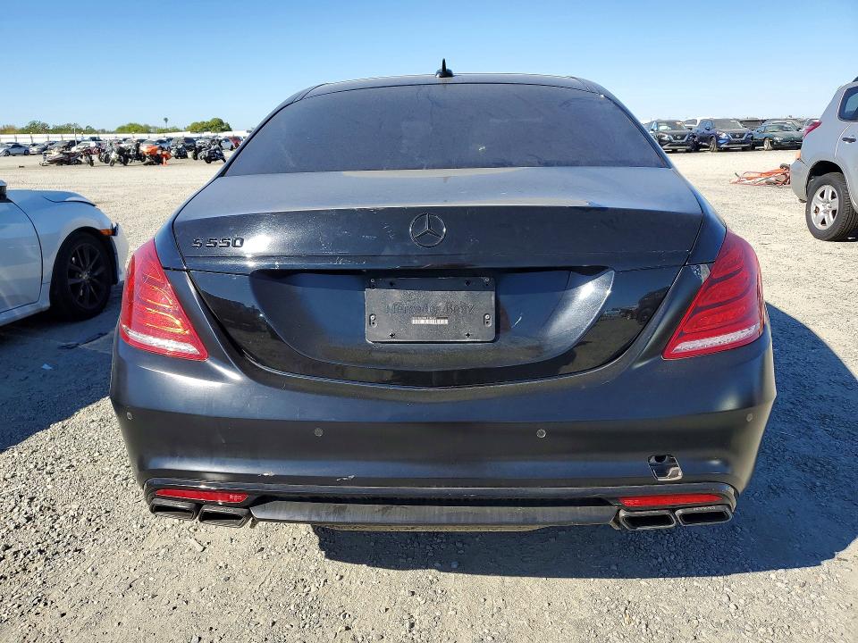 2015 Mercedes-benz S VIN WDDUG8CB8FA185349 COPART salvage auction — FRONT END, Ca - Dis/Dlr/Exp Only Clean Title (P), sold $2,400 on 2026-07-07 (photo 6)