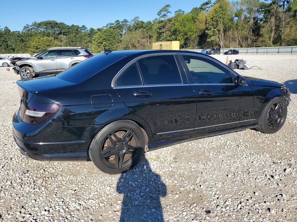 2013 Mercedes-benz VIN WDDGF5HB2DR278311 COPART salvage auction — FRONT END, Tx - Salvage Vehicle Title, sold $1,100 on 2026-07-21 (photo 3)
