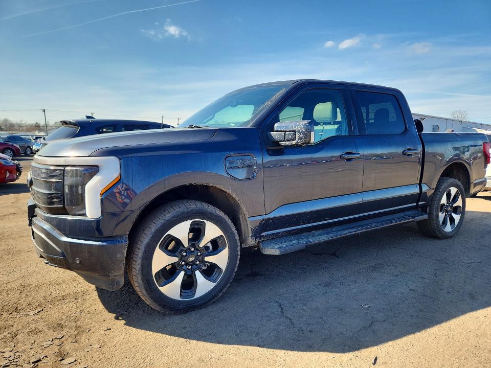 2022 Ford F150 VIN 1FT6W1EV7NWG03499 COPART salvage auction — Rear End, CT - CERT OF TITLE-SALVAGE, sold $29,500 on 2026-04-03 (photo 1)