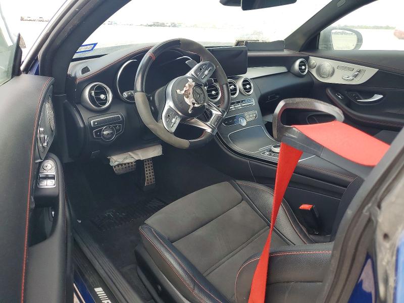 2023 Mercedes-benz C-klasse VIN W1KWJ6EB6PG118047 COPART salvage auction — FRONT END, Tx - Salvage Vehicle Title, sold $16,300 on 2026-07-30 (photo 8)