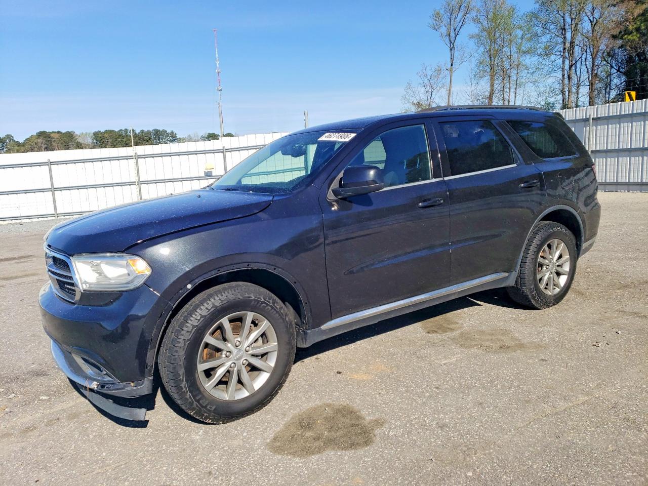 2016 Dodge Durango VIN 1C4RDJAG8GC354063 COPART salvage auction — Front End, WV - DEALER ONLY CLEAN TITLE, sold $2,500 on 2026-09-08 (photo 1)