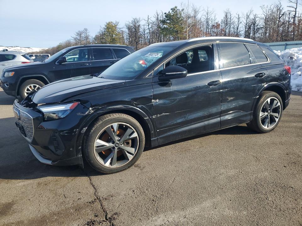 2022 Audi Q4 e-tron VIN WA1H2BFZ3NP030259 COPART salvage auction — FRONT END, Ma - Cert Of Title-Salvage, sold $9,400 on 2026-07-13 (photo 1)