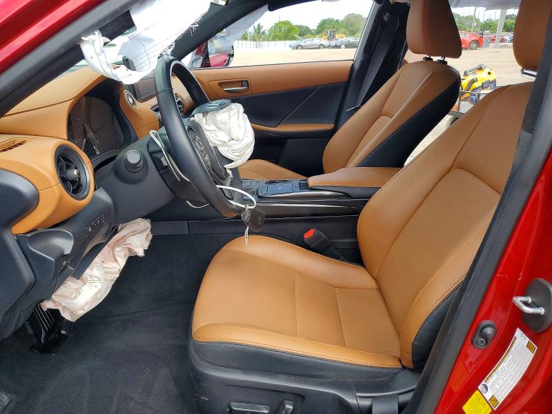 2025 Lexus Is VIN JTHBZ1B23S5083849 COPART salvage auction — FRONT END, Fl - Certificate Of Destruction, sold $6,600 on 2026-07-29 (photo 7)