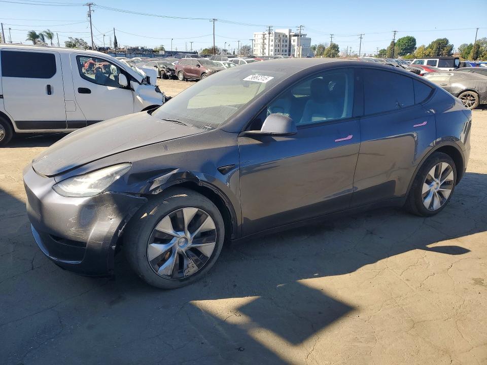 2023 Tesla Model y VIN 7SAYGDEE2PA088202 COPART salvage auction — FRONT END, Salvage Title, sold $15,000 on 2026-07-16 (photo 1)