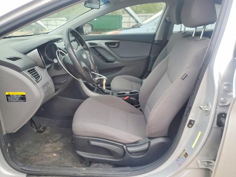 2014 Hyundai Elantra VIN KMHDH4AE9EU067977 COPART salvage auction — MECHANICAL, Fl - Cert Of Title Slvg Rebuildable, sold $250 on 2026-07-21 (photo 7)