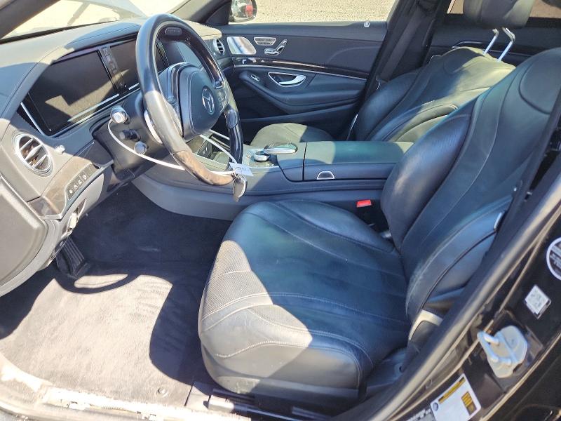 2016 Mercedes-benz S-klasse VIN WDDUG8FB0GA247307 COPART salvage auction — REAR END, Ga - Certificate Of Title, sold $9,800 on 2026-08-13 (photo 7)