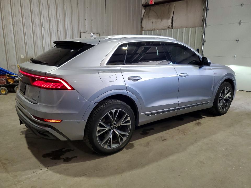2021 Audi Q8 VIN WA1EVAF10MD021050 COPART salvage auction — MINOR DENT/SCRATCHES, Wv - Dealer Only Clean Title (P), sold $23,000 on 2026-07-07 (photo 3)