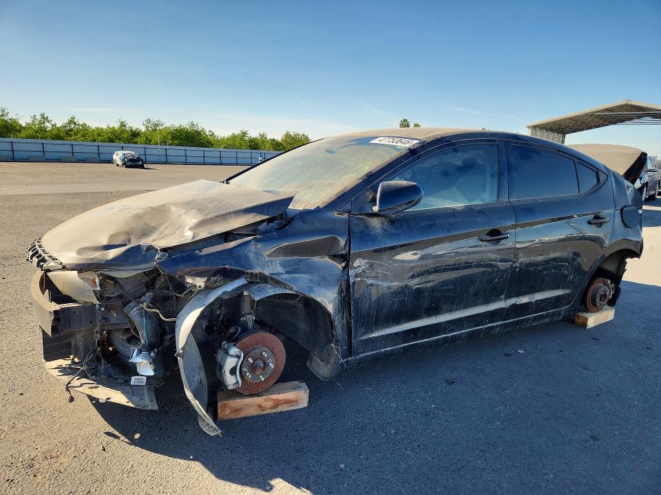 2018 Hyundai Elantra VIN 5NPD84LF7JH227160 COPART salvage auction — ALL OVER, Ca - Dis/Dlr/Exp Only Clean Title, sold $850 on 2026-07-09 (photo 1)