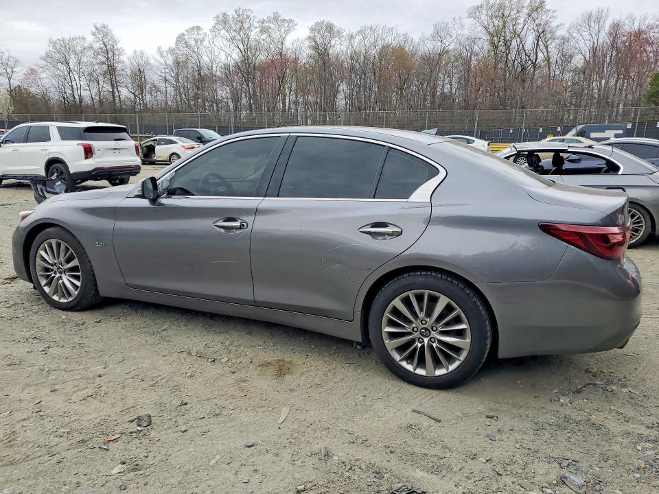 2018 Infiniti Q50 VIN JN1EV7AR0JM430265 COPART salvage auction — MECHANICAL, Id - Salvage Certificate Of Title, sold $2,300 on 2026-07-14 (photo 2)