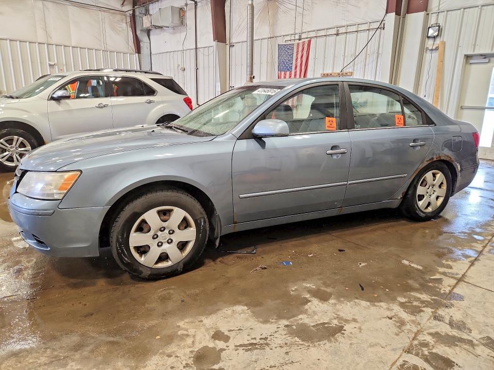 2009 Hyundai Sonata VIN 5NPET46C89H535258 COPART salvage auction — REAR END, Wi - Junked Vehicle Bill Of Sale, sold $375 on 2026-07-06 (photo 1)
