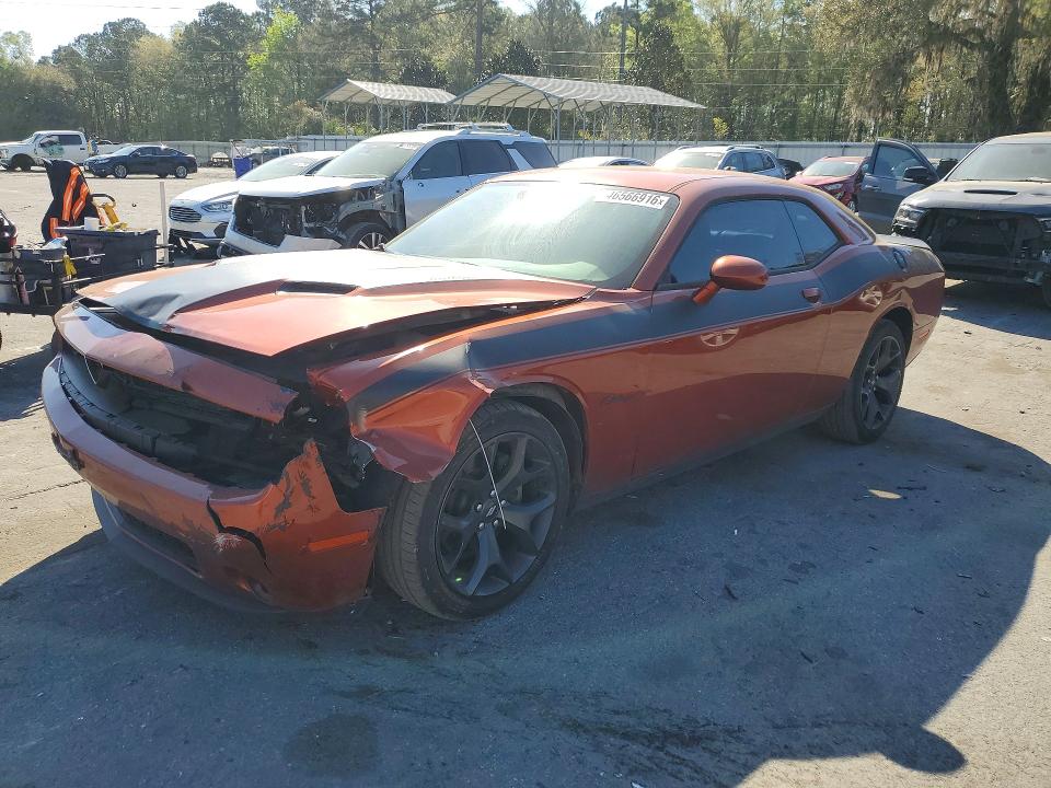 2020 Dodge Challenger VIN 2C3CDZAG1LH247081 COPART salvage auction — FRONT END, Ga - Cert Of Title-Salvage, sold $4,450 on 2026-07-09 (photo 1)