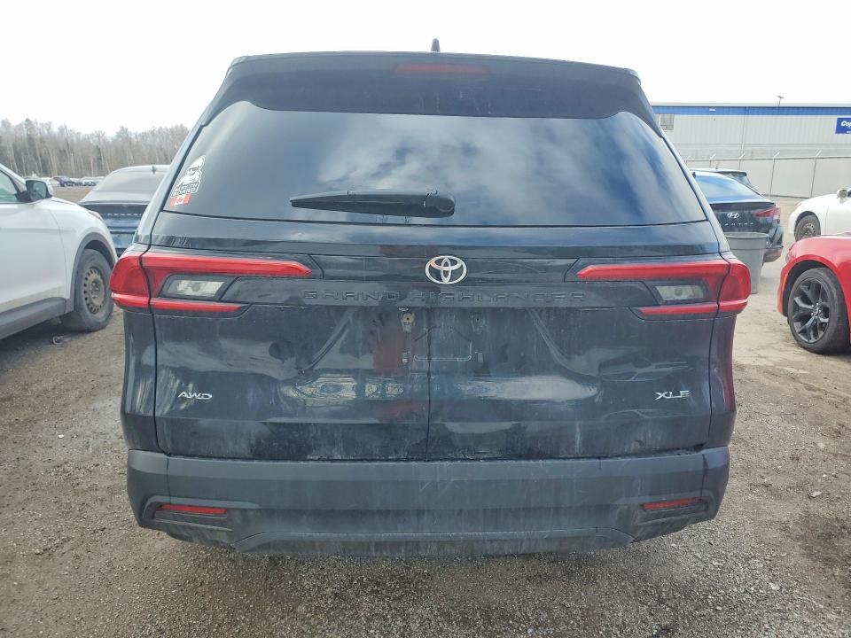 2024 Toyota Highlander VIN 5TDAAAB58RS028137 COPART salvage auction — FRONT END, ON - PERMIT NO BRAND - UNFIT, sold $12,400 on 2026-07-28 (photo 6)