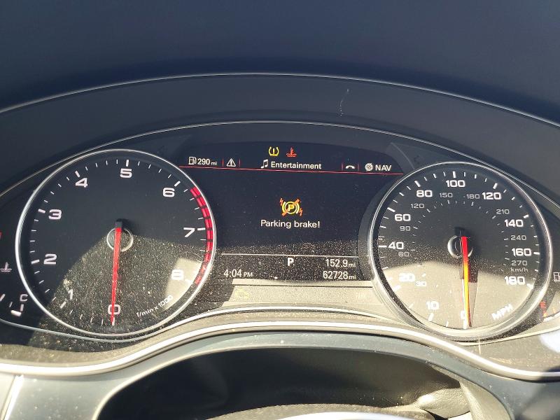 2012 Audi A6 VIN WAUDFAFC0CN116715 COPART salvage auction — FRONT END, Nv - Salvage Title, sold $700 on 2026-07-09 (photo 9)