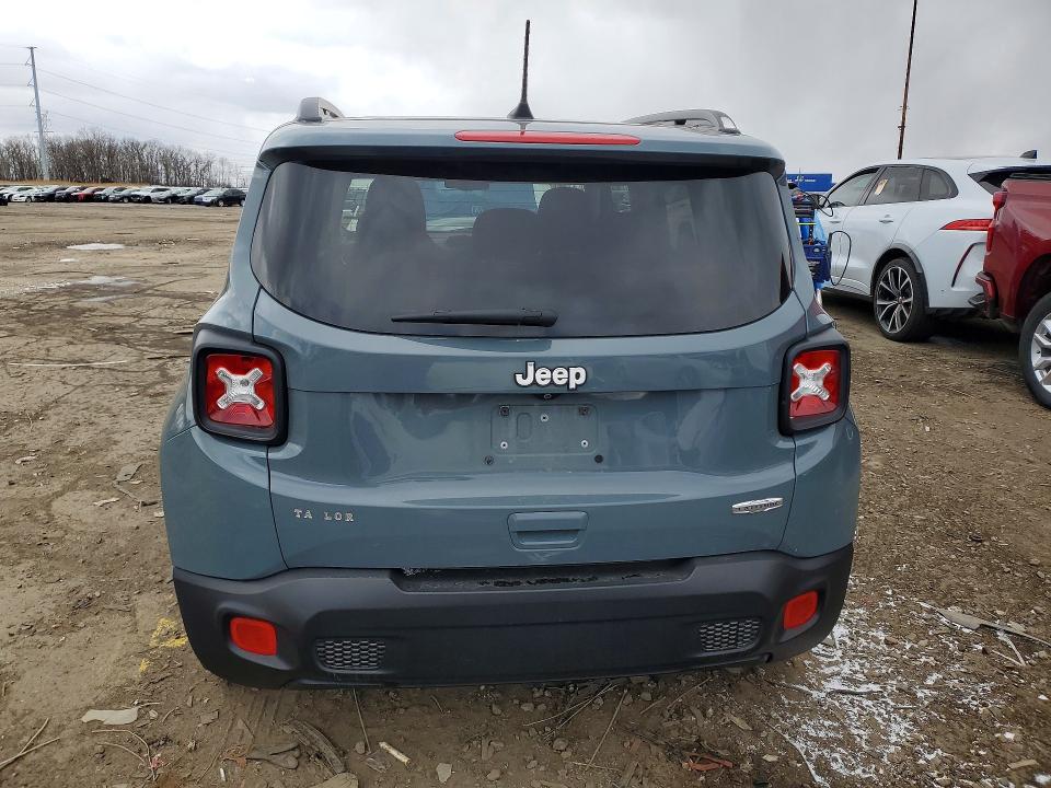 2018 Jeep Renegade VIN ZACCJABB7JPH66477 COPART salvage auction — FRONT END, Id - Salvage Certificate Of Title, sold $925 on 2026-07-10 (photo 6)
