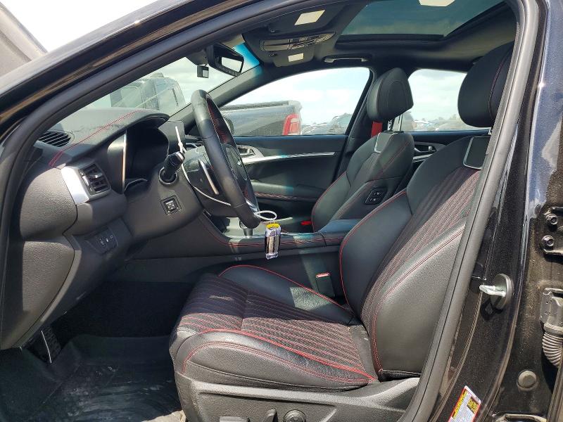 2023 Genesis G70 VIN KMTG34TA8PU126113 COPART salvage auction — REAR END, Tx - Salvage Vehicle Title, sold $11,400 on 2026-07-21 (photo 7)