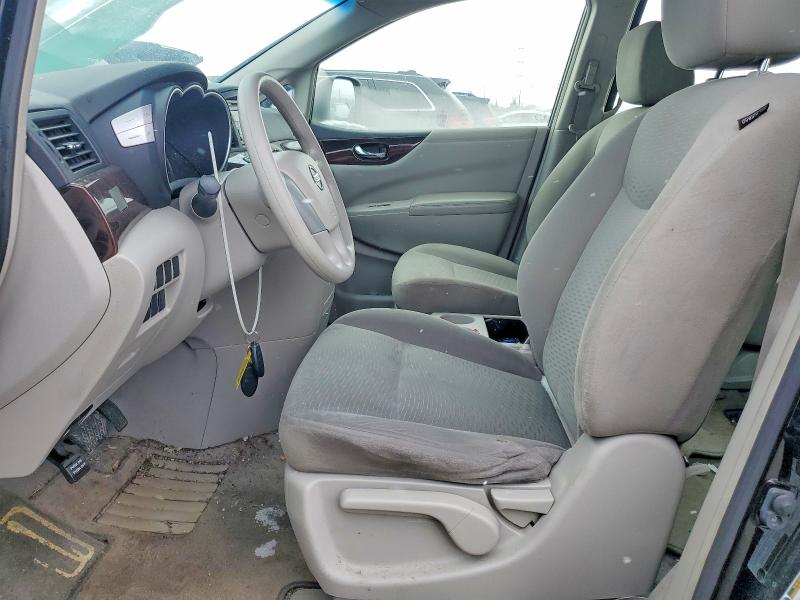 2015 Nissan Quest VIN JN8AE2KP3F9130150 COPART salvage auction — FRONT END, Il - Salvage Certificate, sold $600 on 2026-07-16 (photo 7)