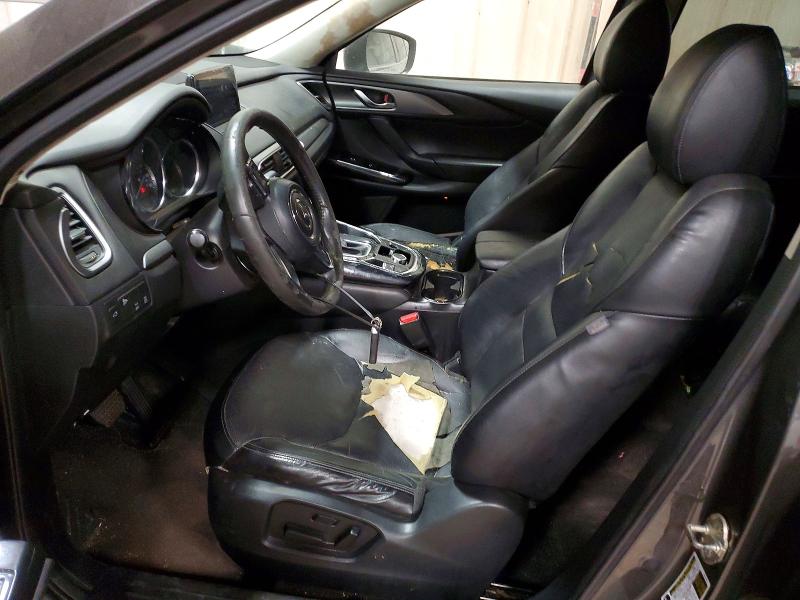 2016 Mazda Cx-9 VIN JM3TCACY5G0126349 COPART salvage auction — FRONT END, Tx - Certificate Of Title, sold $2,100 on 2026-07-03 (photo 7)