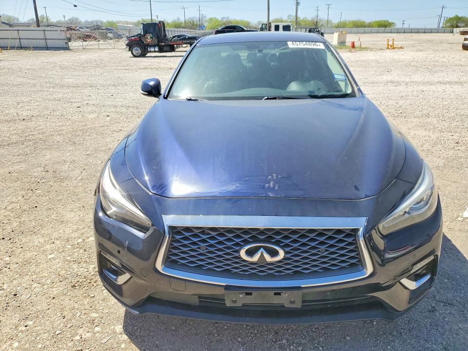 2021 Infiniti Q50 VIN JN1EV7BP3MM701823 COPART salvage auction — SIDE, Tx - Certificate Of Title, sold $1,850 on 2026-07-23 (photo 5)