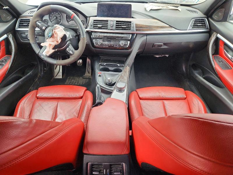 2018 BMW 3er VIN WBA8B9C55JEB30630 COPART salvage auction — FRONT END, Id - Salvage Certificate Of Title, sold $675 on 2026-07-15 (photo 8)