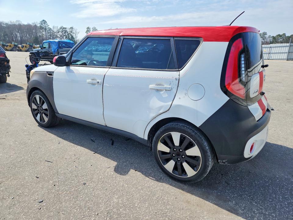 2017 Kia Soul VIN KNDJP3A5XH7446218 COPART salvage auction — VANDALISM, Nc - Salvage Certificate Of Title, sold $625 on 2026-07-14 (photo 2)