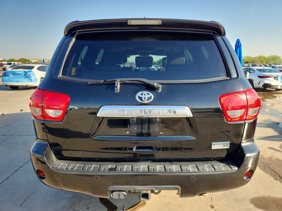 2011 Toyota Sequoia VIN 5TDYY5G16BS035729 COPART salvage auction — SIDE, Tx - Certificate Of Title, sold $5,200 on 2026-07-16 (photo 6)