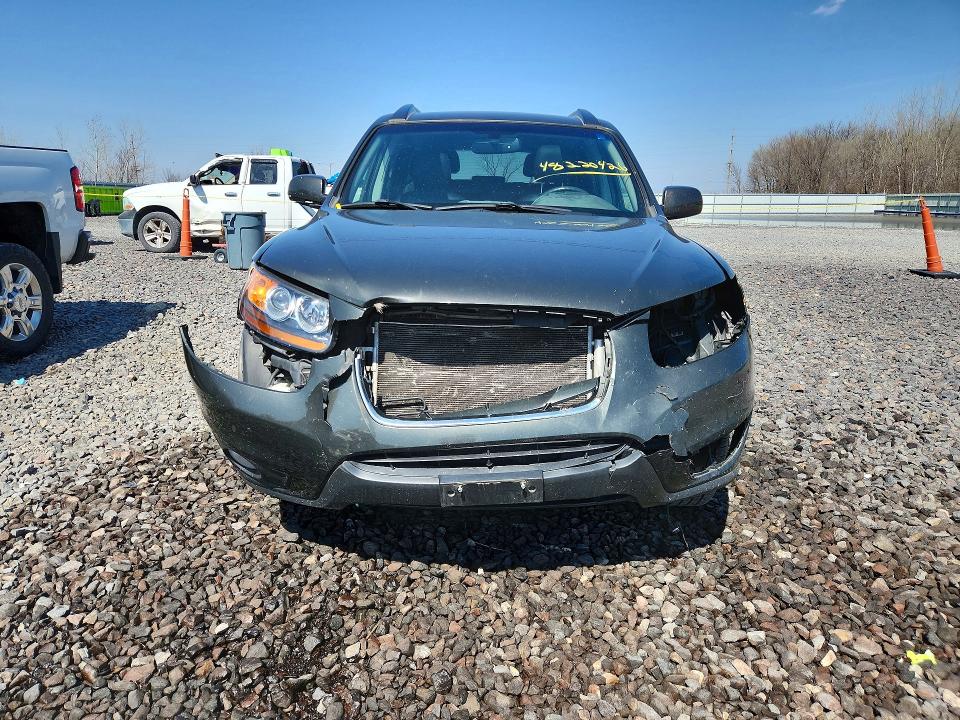2011 Hyundai Santa fe VIN 5XYZK4AG3BG073283 COPART salvage auction — FRONT END, Il - Salvage Certificate, sold $1,050 on 2026-07-06 (photo 5)