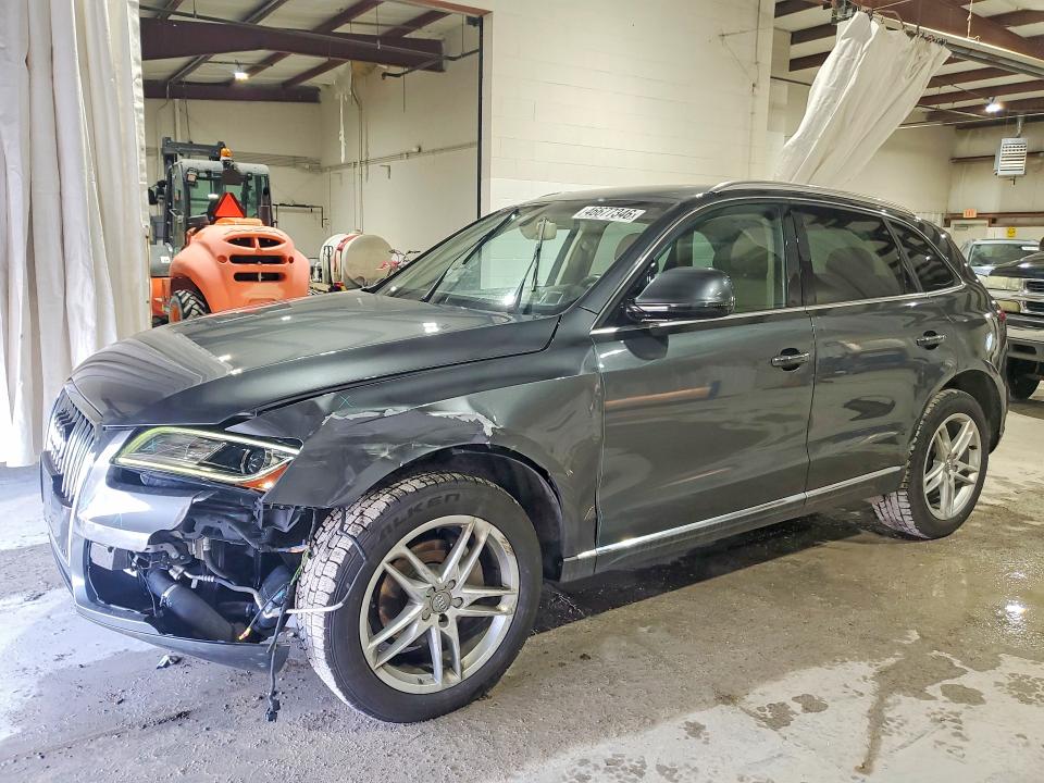 2017 Audi Q5 VIN WA1C2AFP4HA069470 COPART salvage auction — FRONT END, Salvage Title, sold $1,900 on 2026-07-20 (photo 1)