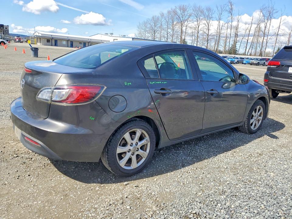 2011 Mazda 3 VIN JM1BL1VG3B1356967 COPART salvage auction — REAR END, Wa - Bill Of Sale, sold $2,150 on 2026-07-06 (photo 3)