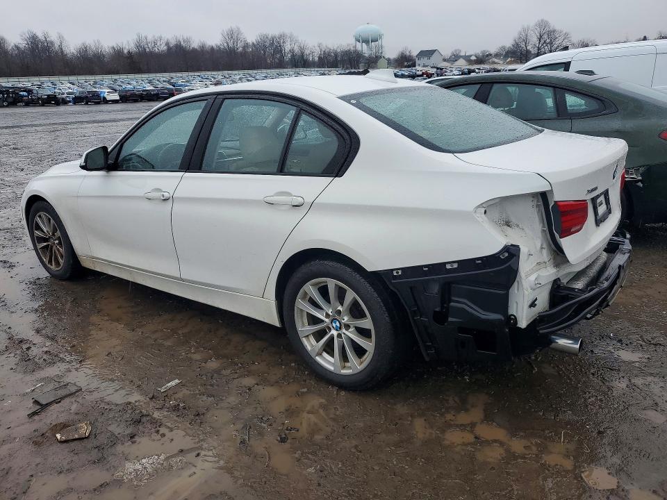 2018 BMW 3er VIN WBA8E5G50JNU47481 COPART salvage auction — REAR END, ID - SALVAGE CERTIFICATE OF TITLE, sold $1,700 on 2026-07-10 (photo 2)