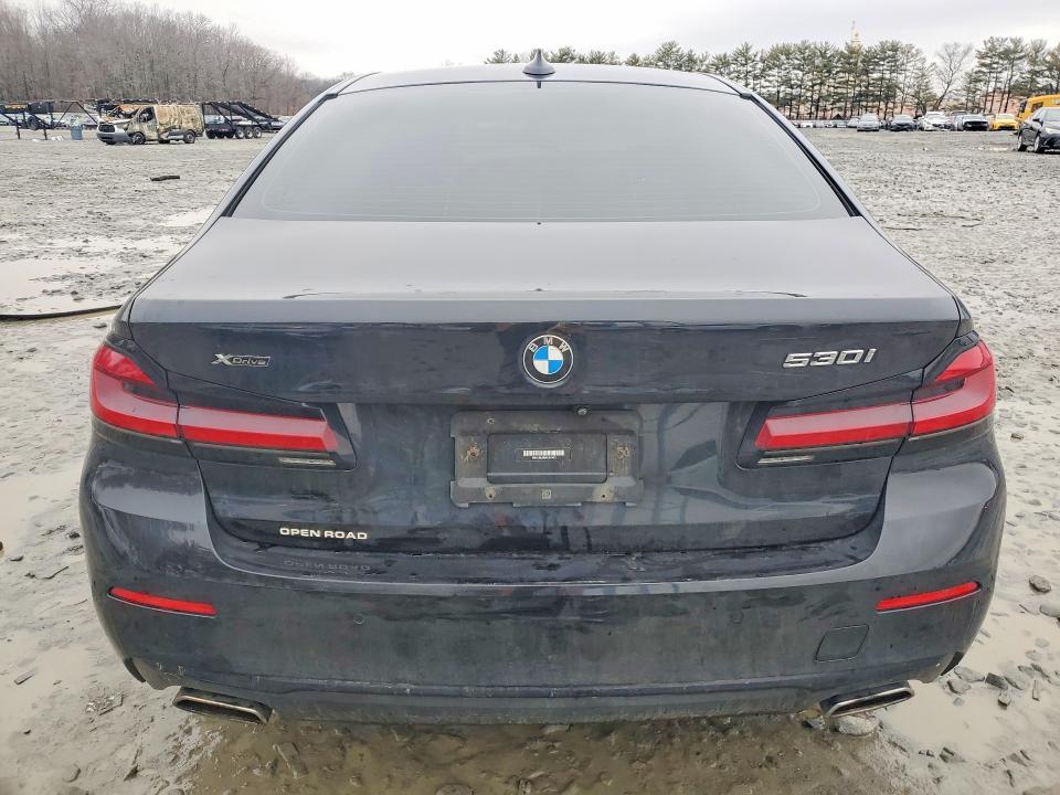 2022 BMW 5er VIN WBA13BJ08NCJ51421 COPART salvage auction — FRONT END, Nj - Cert Of Title-Salvage, sold $4,150 on 2026-07-29 (photo 6)