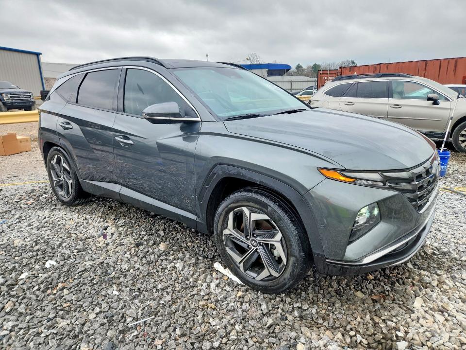 2022 Hyundai Tucson VIN KM8JE3AE6NU168643 COPART salvage auction — SIDE, Al - Cert Of Title-Salvage Title, sold $500 on 2026-07-21 (photo 4)