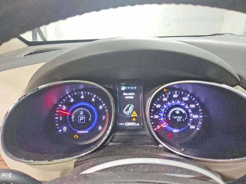 2014 Hyundai Santa fe VIN KM8SRDHF8EU088466 COPART salvage auction — MINOR DENT/SCRATCHES, In - Certificate Of Title, sold $2,550 on 2026-07-09 (photo 9)