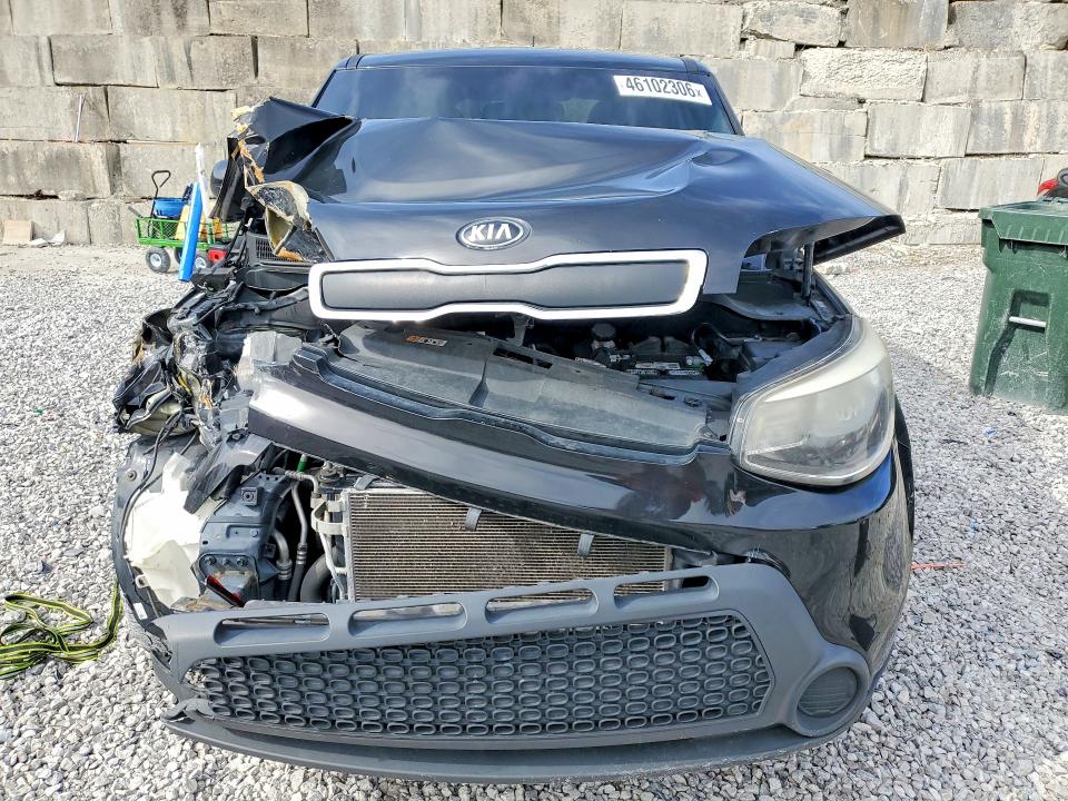 2016 Kia Soul VIN KNDJN2A27G7283970 COPART salvage auction — FRONT END, OH - CERT OF TITLE-SALVAGE, sold $475 on 2026-07-24 (photo 5)