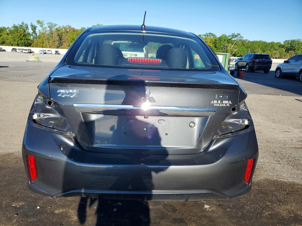 2024 Mitsubishi Mirage VIN ML32FUFJXRHF04669 COPART salvage auction — SIDE, Salvage Title, sold $3,000 on 2026-07-15 (photo 6)