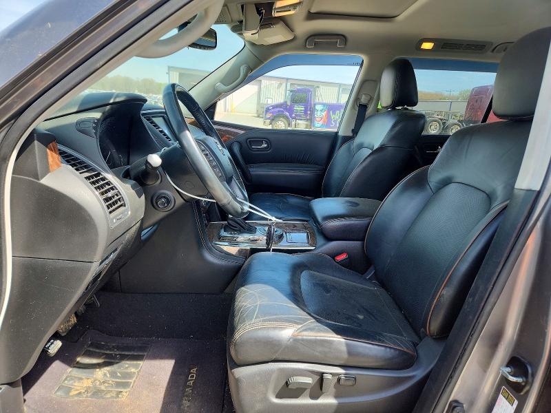 2018 Nissan Armada VIN JN8AY2ND3JX001029 COPART salvage auction — REAR END, Ar - Cert Of Title-Salvage, sold $3,550 on 2026-07-08 (photo 7)