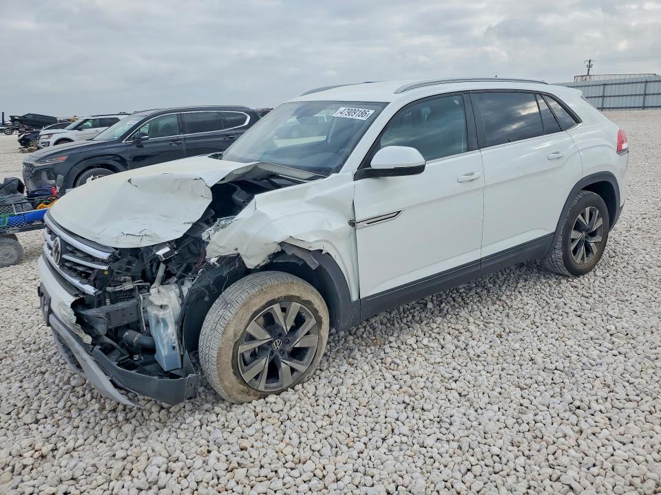 2021 Volkswagen Atlas VIN 1V2LC2CAXMC239966 COPART salvage auction — FRONT END, Tx - Salvage Vehicle Title, sold $6,700 on 2026-07-02 (photo 1)